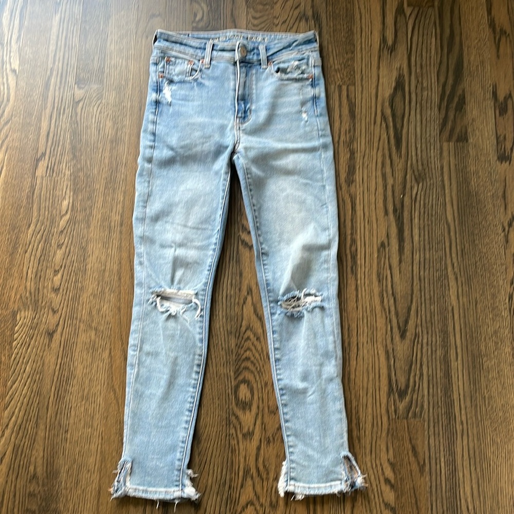 American eagle jeans size o short